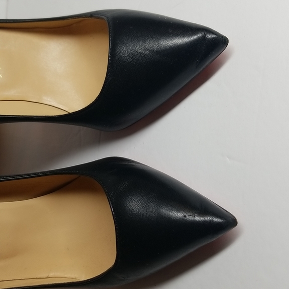 Christian Louboutin Nappa Huguette 120 Bronze Stiletto High Heels Quilted Pointy - Picture 5 of 15